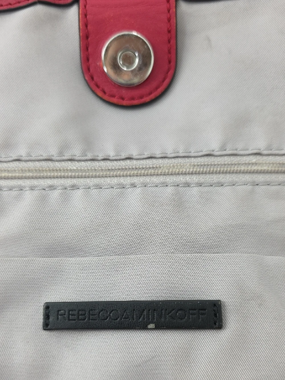 Rebecca Minkoff Red‎ Leather Silver Studded Blythe Dual Strap Hobo Shoulder Bag